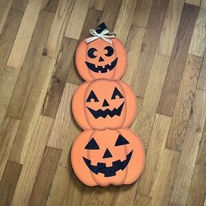 Decorative Halloween Pumpkin Stack